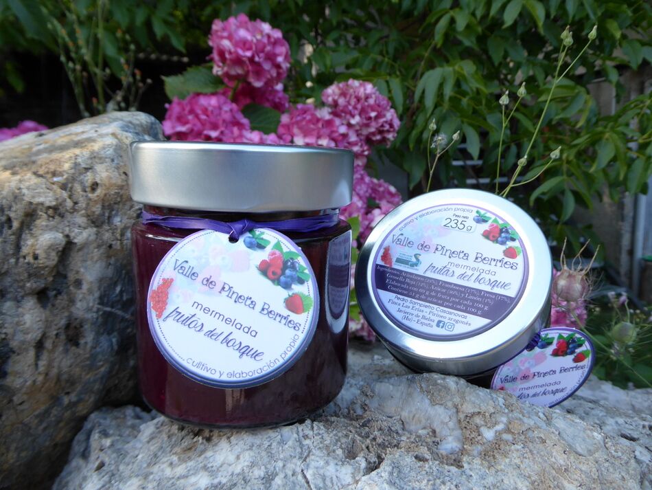 mermelada de frutos del bosque